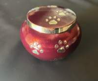 Brass Crimson Pot