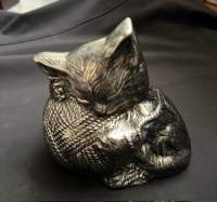 Brass cat